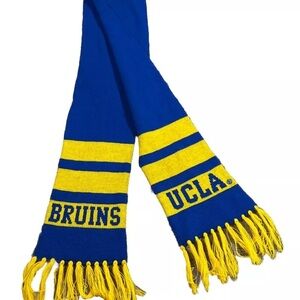 VTG UCLA Bruins Winter Scarf Men's One Size Two Sided Blue And Gold
